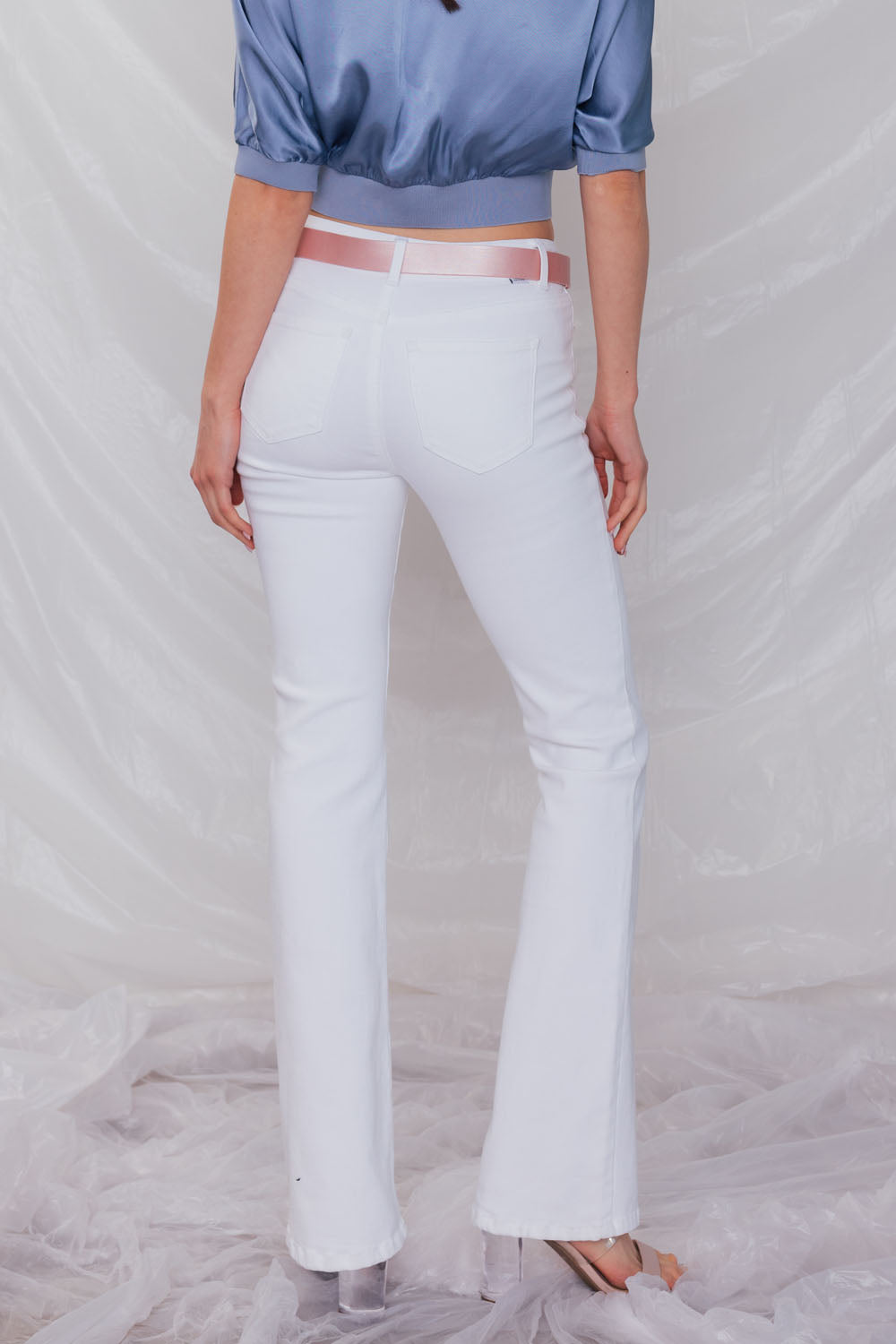 High Rise Classic Bootcut Jeans 12
