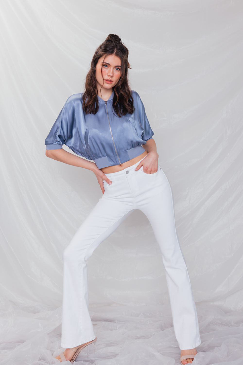 High Rise Classic Bootcut Jeans 8