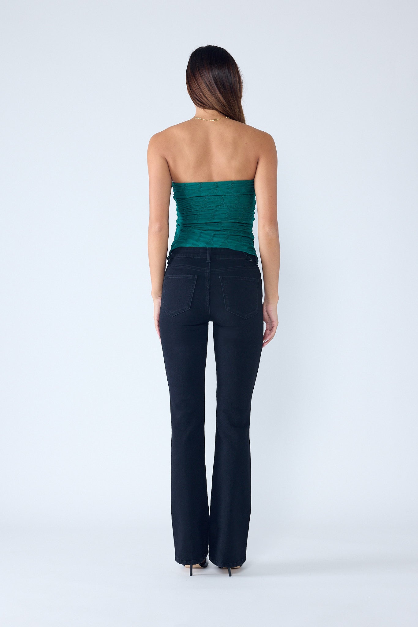 High Rise Classic Bootcut Jeans 14