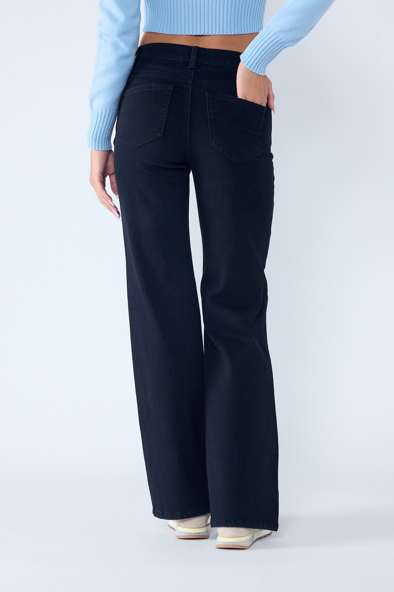 High Rise Classic Wide Leg Jeans 7