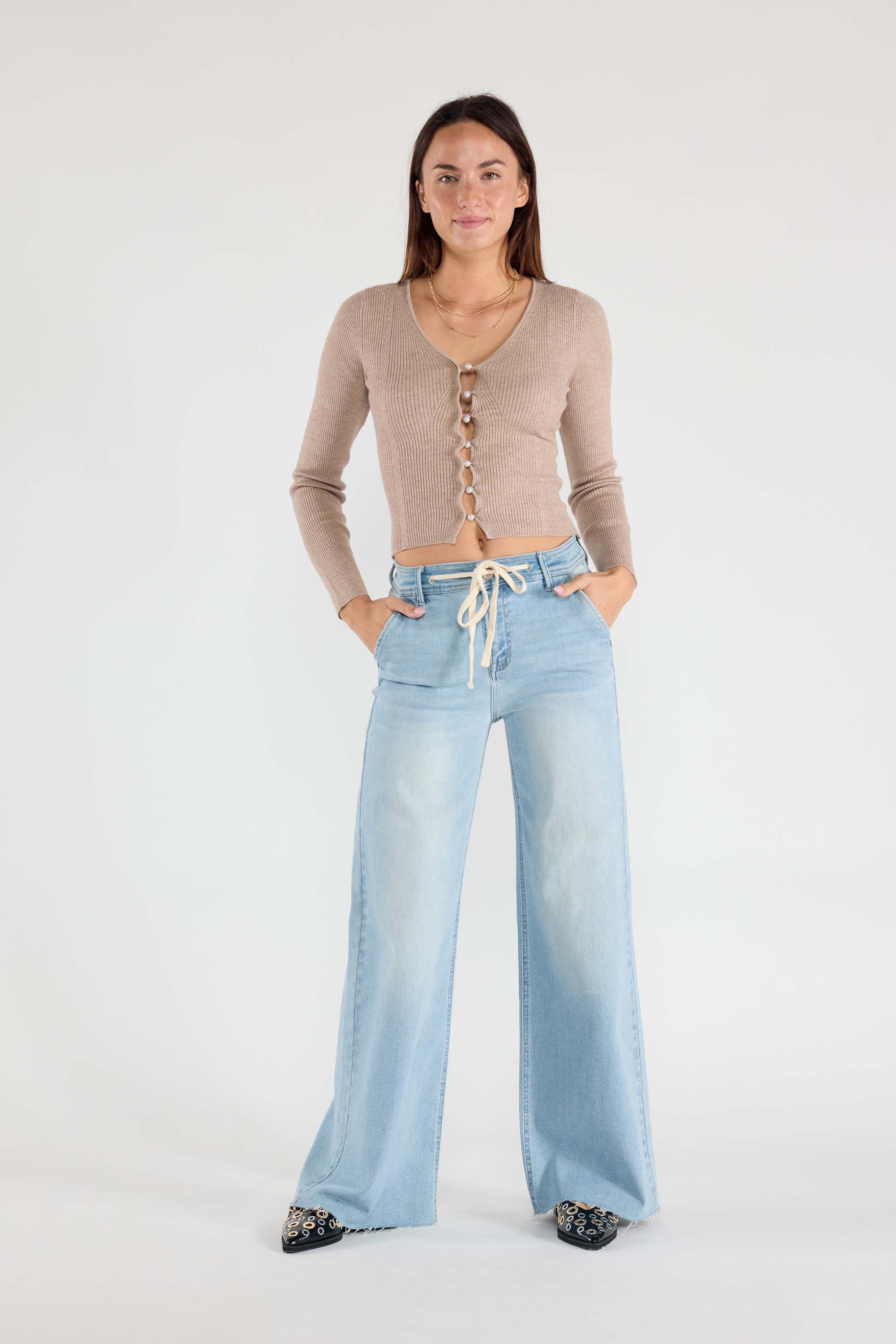 Wide Straight Jeans 6