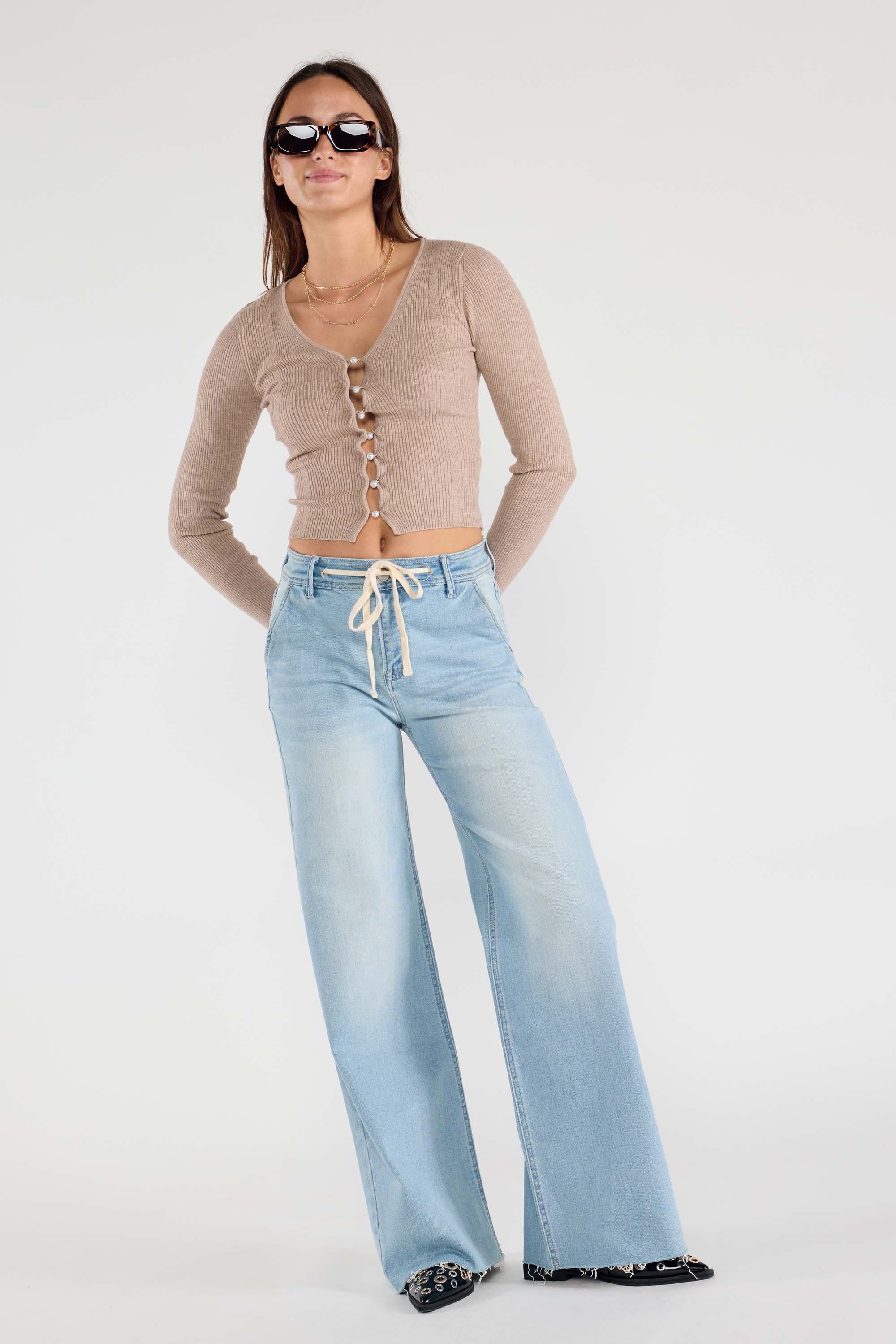 Wide Straight Jeans 7